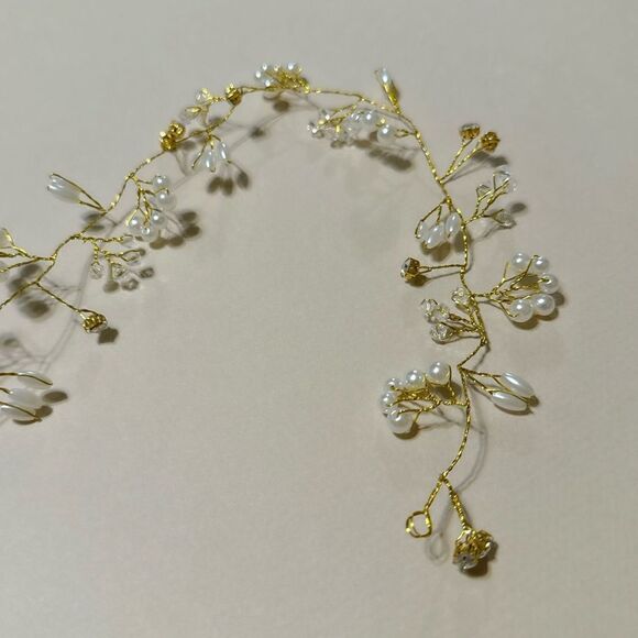 Flower headband N758 - Picture 4 of 5